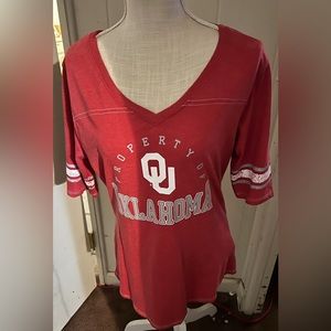 Oklahoma Sooners tshirt juniors xl